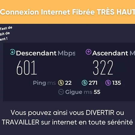 Apartment Le St Geraud, 3 Chambres, Premium Avec Fibre, Centre Aurillac