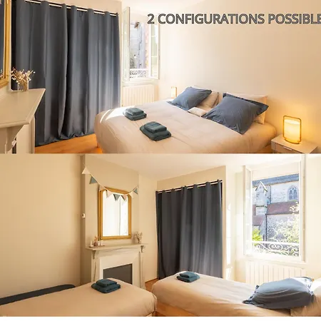 Apartment Le St Geraud, 3 Chambres, Premium Avec Fibre, Centre Aurillac